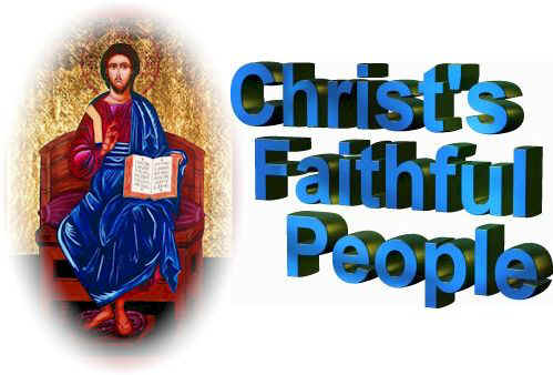 Christ's Faithful People - Click Here to Enter