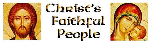 Christ's Faithful People -- Home Page
